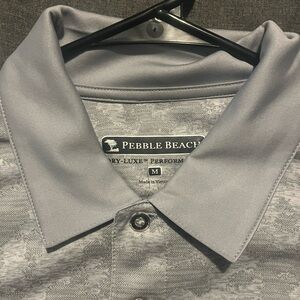 Pebble Beach Men’s Camo Polo.